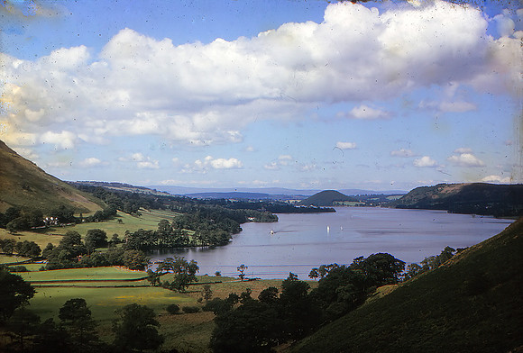 Ullswater & Pennines from near Howtown Harbour Aug 64