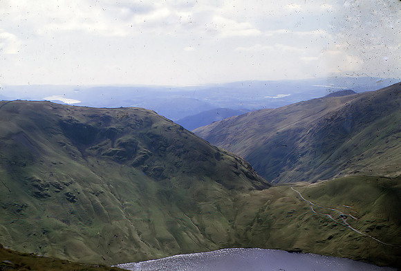 Grisedale Tarn from Dolly Wagon Pike Jul 64