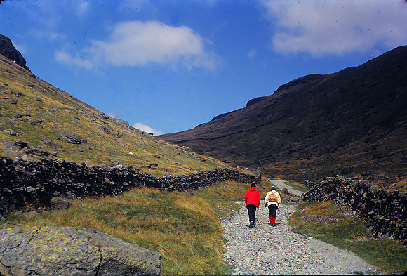 Road to the top, Longsleddale Sept 66