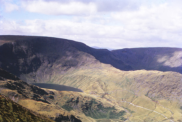 Blea Water & High Street from Harter Fell Sept 66
