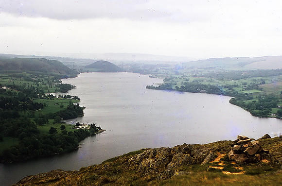 North tip Ullswater from Hallin Fell July 66