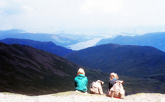 Ullswater from Helvellyn summit Aug65