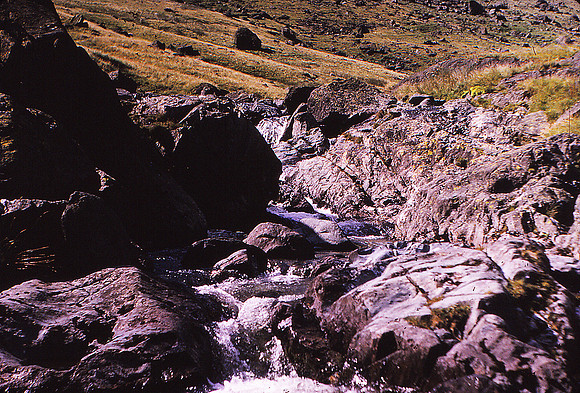 'Fall at long Sleddale. Tony fell in behind me.'