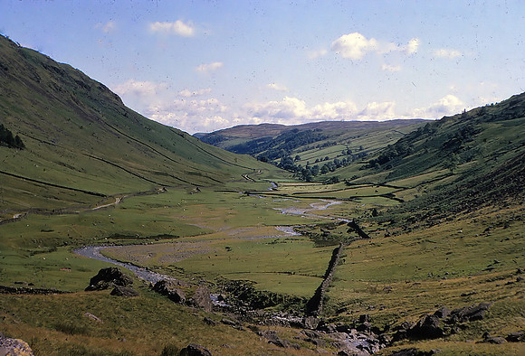 Caption simply reads: 'Down the valley.'