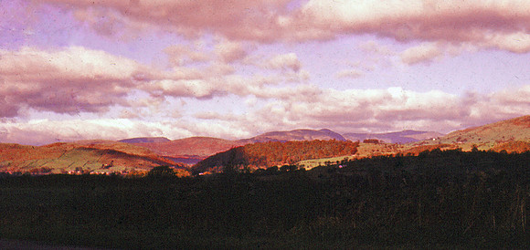 Pennines from Kendal to Windermere road 57