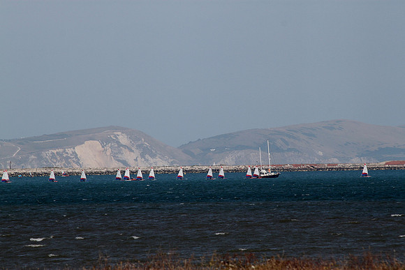 View from Chesil Beach