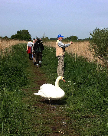 Barry at Lakenheath RSPB