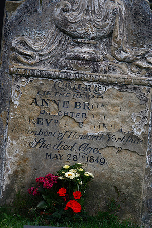 Anne Bronte's grave